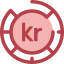 Danish krone biểu tượng 64x64