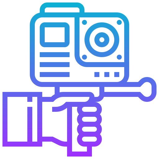 Action camera icon