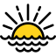 Sunset アイコン 64x64