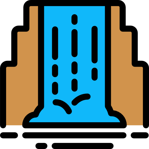 Waterfall icon