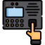 Fingerprint scanner icon 64x64