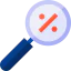Magnifying glass icon 64x64