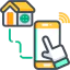 Smart house icon 64x64