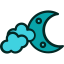 Half moon icon 64x64