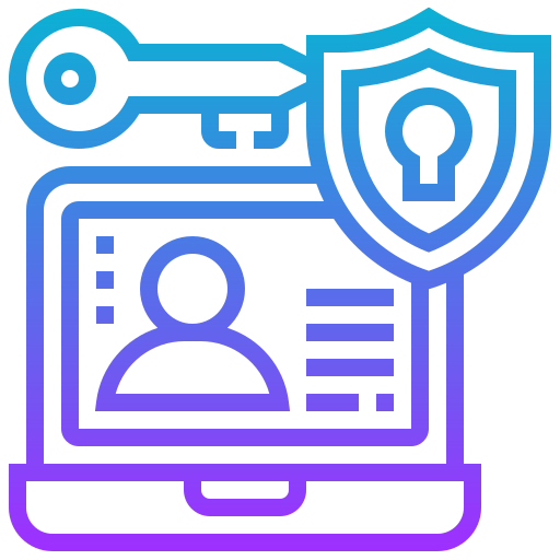 Cyber security icon