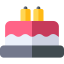 Birthday cake icon 64x64
