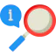 Magnifying glass icône 64x64