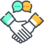 Handshake icon 64x64