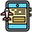 Flight information icon 64x64