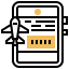 Flight information icon 64x64