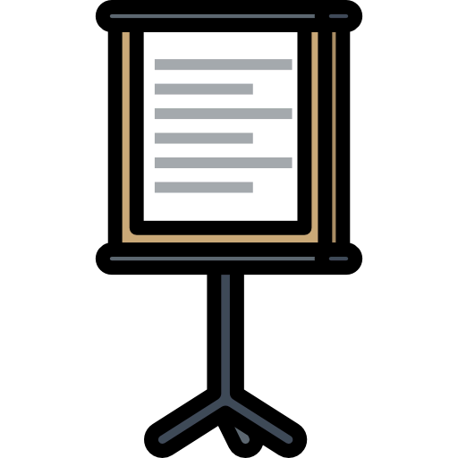 Flip chart 图标