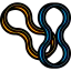 Rubber bands Symbol 64x64