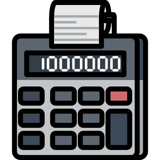 Adding machine Ikona