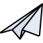 Paper plane icon 64x64