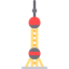Oriental pearl tower icon 64x64