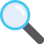 Magnifying glass ícono 64x64