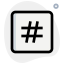 Hashtag icon 64x64