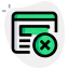Delete Symbol 64x64