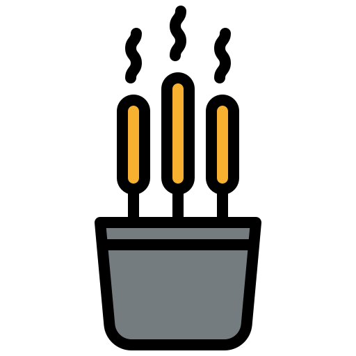 Incense sticks icon