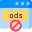 Блокировщик рекламы иконка 64x64