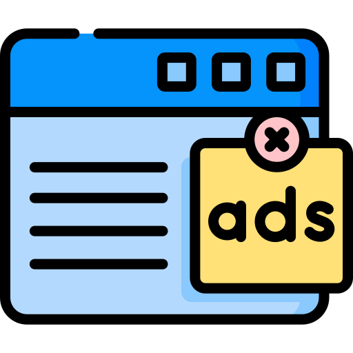 Ad pop up icon