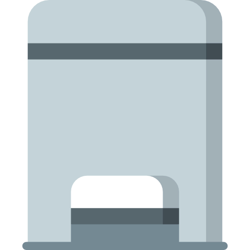 Garbage bin icon