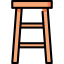 Wooden chair icon 64x64