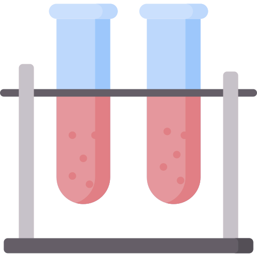 Test tubes icon