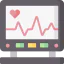 Electrocardiogram icon 64x64