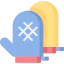 Oven mitts icon 64x64