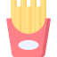 French fries icon 64x64