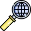 Magnifying glass ícono 64x64