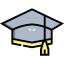 Mortarboard ícono 64x64