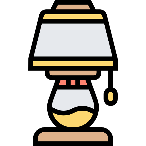 Table lamp icon