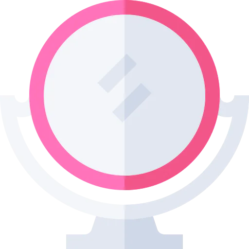 Hand mirror icon