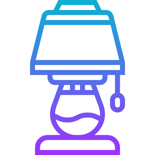 Table lamp icon