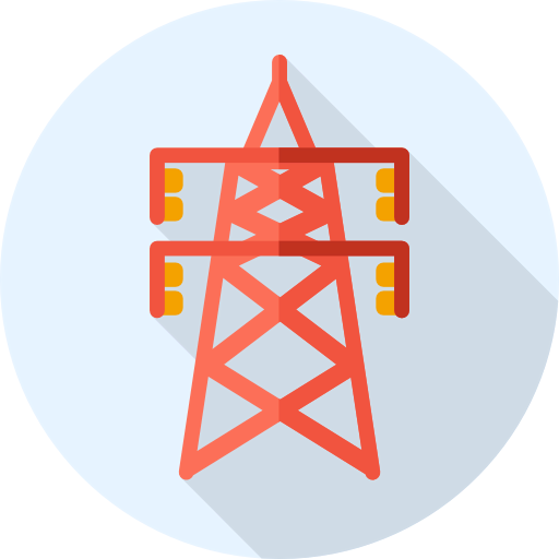 Electric tower icône