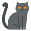 Black cat ícone 64x64
