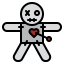Voodoo doll icon 64x64