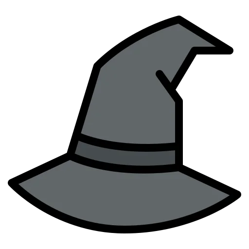 Witch hat icon