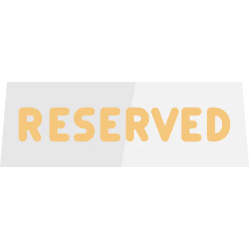 Reserved icon
