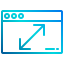 Enlarge アイコン 64x64