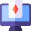 Online poker icon 64x64