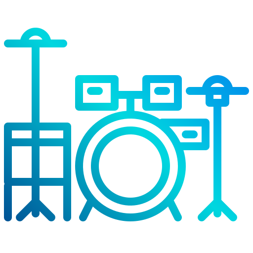 Drum set icon