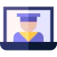 Online education icon 64x64