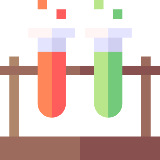 Test tubes icon