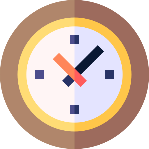 Wall clock icon
