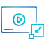 Video player Symbol 64x64