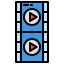 Видео выпуск иконка 64x64