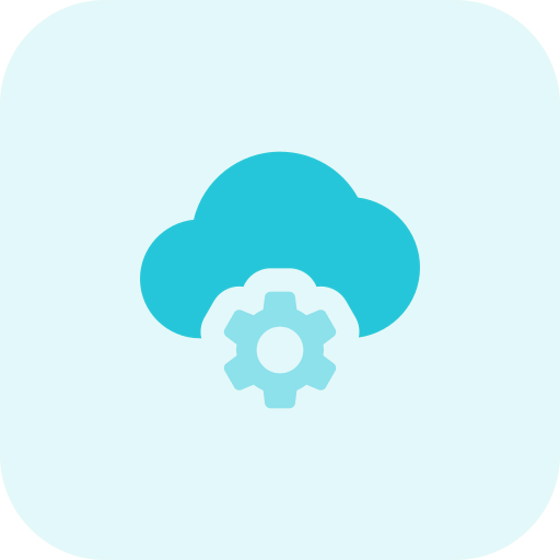 Cloud settings icon